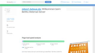 
                            8. Access mbox1.belwue.de. Willkommen beim …