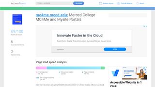 
                            6. Access mc4me.mccd.edu. Merced College MC4Me and Mysite …