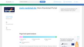 
                            5. Access mein-randstad.de. Mein Randstad Portal