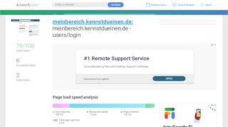 
                            4. Access meinbereich.kennstdueinen.de. …