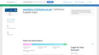 
                            8. Access members.1stchoice.co.uk. 1stChoice - …