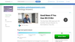 
                            3. Access members.astrologyanswers.com. Astrology Answers