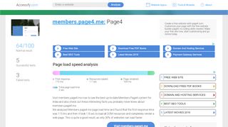 
                            7. Access members.page4.me. Login - accessify.com