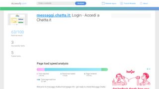 
                            5. Access messaggi.chatta.it. Login - Accedi a Chatta.it