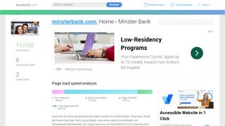 
                            6. Access minsterbank.com. Home › Minster Bank