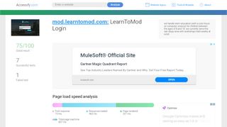 
                            5. Access mod.learntomod.com. LearnToMod Login