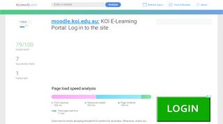 
                            1. Access moodle.koi.edu.au. KOI E-Learning Portal: Log in to ...