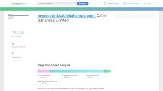 
                            3. Access myaccount.cablebahamas.com. Cable Bahamas Limited