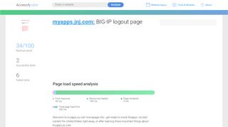 
                            6. Access myapps.jnj.com. BIG-IP logout page