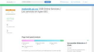 
                            7. Access mybonds.gc.ca. CSB Online Services / Les services ...