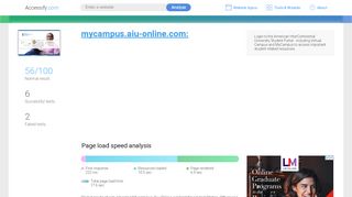 
                            6. Access mycampus.aiu-online.com.