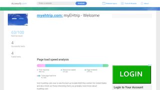 
                            5. Access myehtrip.com. myEHtrip - Welcome