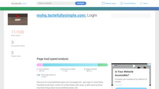 
                            8. Access myhq.tastefullysimple.com. Login