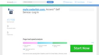 
                            5. Access myhr.cedarfair.com. Accero™ Self Service  …