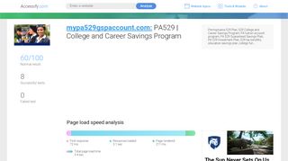 
                            5. Access mypa529gspaccount.com. PA529 | College …