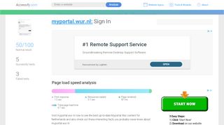 
                            7. Access myportal.wur.nl. Sign In - accessify.com