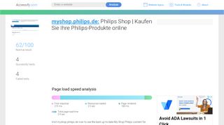 
                            3. Access myshop.philips.de. Philips Shop | Kaufen Sie Ihre ...