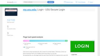 
                            6. Access my.usu.edu. Login - USU Secure Login