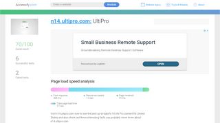 
                            3. Access n14.ultipro.com. UltiPro