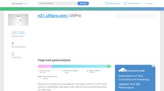 
                            3. Access n21.ultipro.com. UltiPro