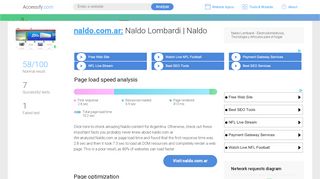 
                            6. Access naldo.com.ar. Naldo Lombardi | Naldo