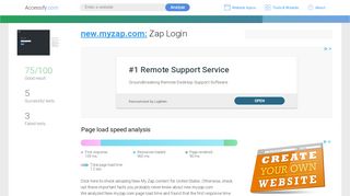 
                            2. Access new.myzap.com. Zap Login