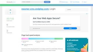 
                            6. Access nexstar-cms.endplay.com. Login