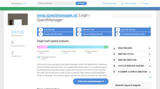 
                            2. Access nvvp.questmanager.nl. Login - QuestManager