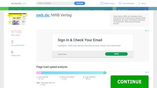 
                            3. Access nwb.de. NWB Verlag - accessify.com