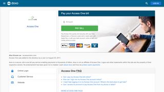 
                            7. Access One: Login, Bill Pay, Customer Service and Care Sign-In