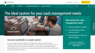 
                            1. Access Online - ABN AMRO