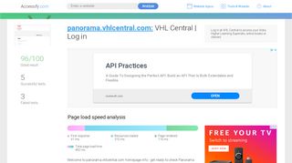 
                            6. Access panorama.vhlcentral.com. VHL Central | Log in