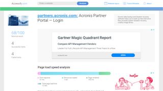 
                            6. Access partners.acronis.com. Acronis Partner …