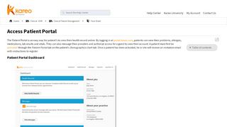 
                            3. Access Patient Portal - Kareo Help Center