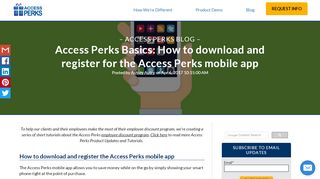 
                            2. Access Perks Basics: How to download and register for the ...