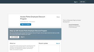 
                            6. Access Perks | LinkedIn