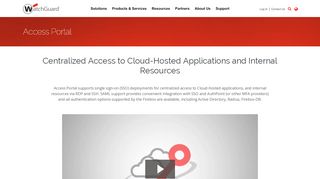 
                            3. Access Portal | WatchGuard Technologies