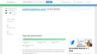 
                            6. Access portal.hugoboss.com. HUGO BOSS