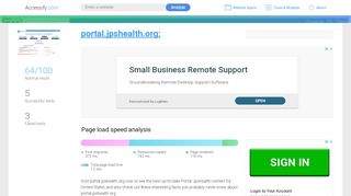 
                            5. Access portal.jpshealth.org.