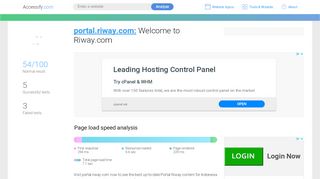 
                            5. Access portal.riway.com. Welcome to Riway.com