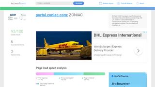 
                            7. Access portal.zoniac.com. ZONIAC
