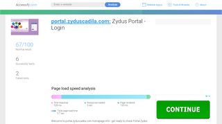 
                            4. Access portal.zyduscadila.com. Zydus Portal - Login