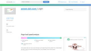 
                            11. Access power.dat.com. Login