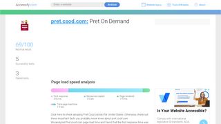 
                            5. Access pret.csod.com. Pret On Demand