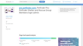 
                            6. Access pro.petfinder.com. Petfinder Pro: Petfinder …