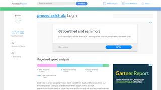 
                            7. Access prosec.axlr8.uk. Login