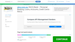 
                            7. Access qtcu.com.au. RACQ Bank – Personal Banking, Loans ...