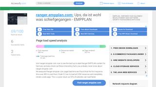 
                            7. Access ranger.empplan.com. Ups, da ist wohl was ...