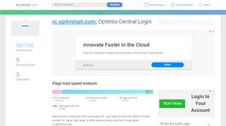 
                            5. Access rc.optimispt.com. Optimis Central Login