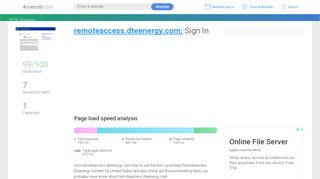 
                            6. Access remoteaccess.dteenergy.com. Sign In